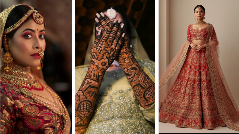 diadem - bridal lehe