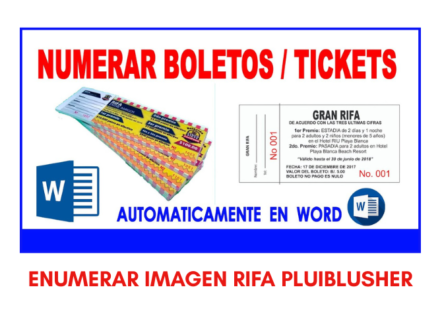 enumerar imagen rifa pluiblusher